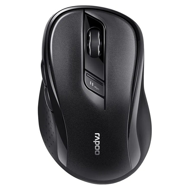 RAPOO M500 Multi-Mode, Silent, Bluetooth, 2.4Ghz, 3 device Wireless Optical Mouse - Simultaneously Connect Multiple Devices RAPOO M500 Multi-Mode, Silent, Bluetooth, 2.4Ghz, 3 device Wireless Optical Mouse - Simultaneously Connect Multiple Devices